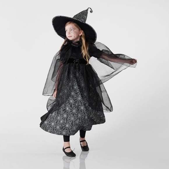 Glow-in-the-Dark Witch Halloween Costume - Picture 3 of 12